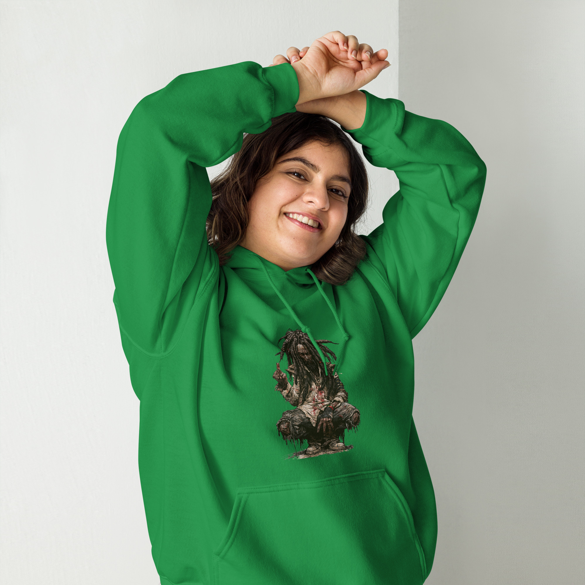 Unisex-Kapuzenpullover Riot Kneel - Image 8