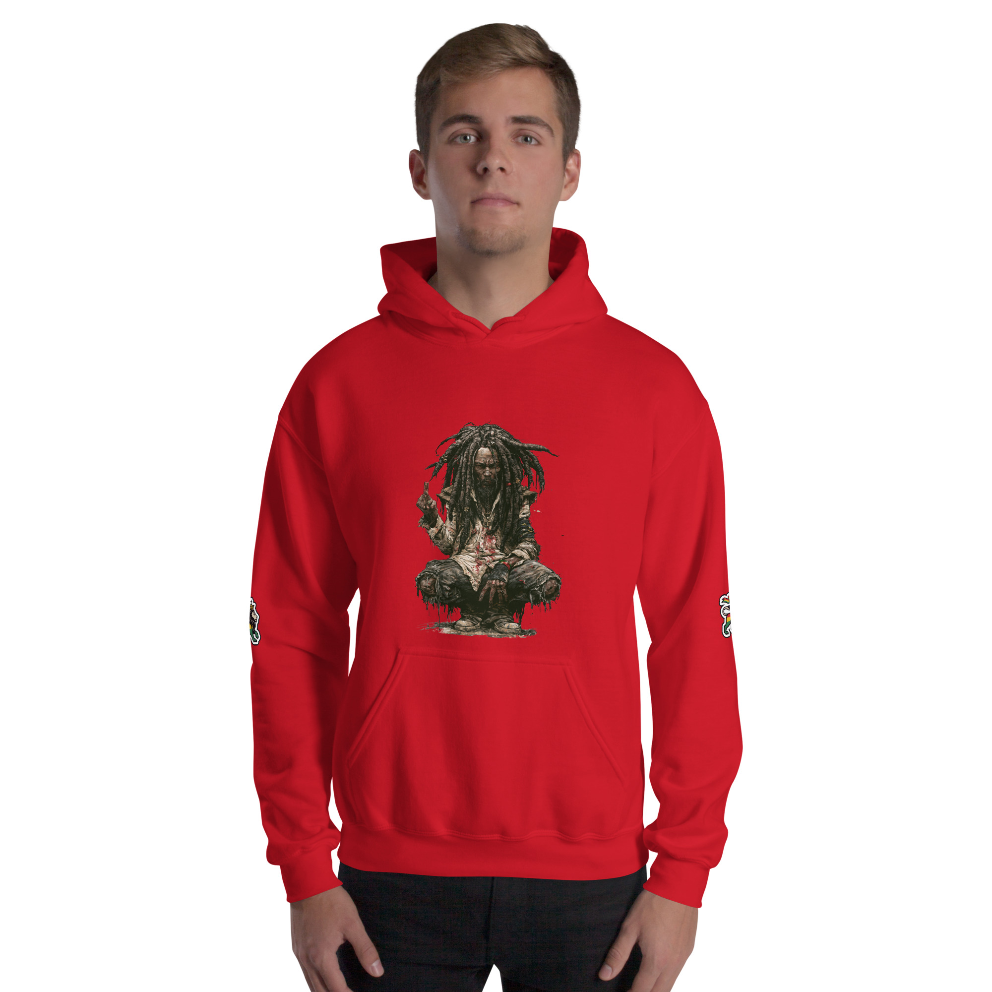 Unisex-Kapuzenpullover Riot Kneel - Image 4